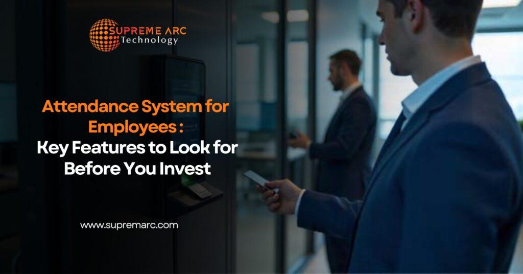 Attendance System for Employees